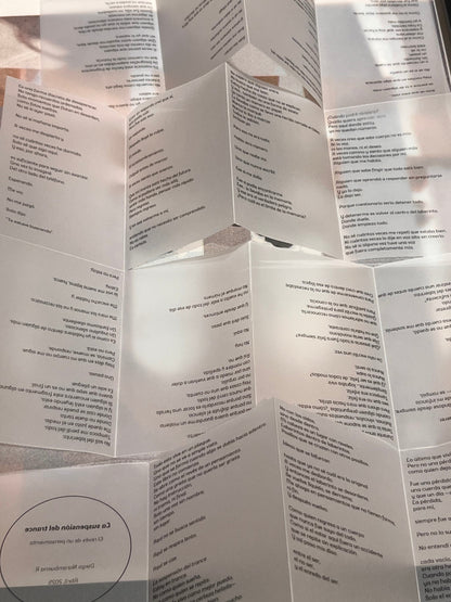 La Suspensión del Trance - Edición Fanzine